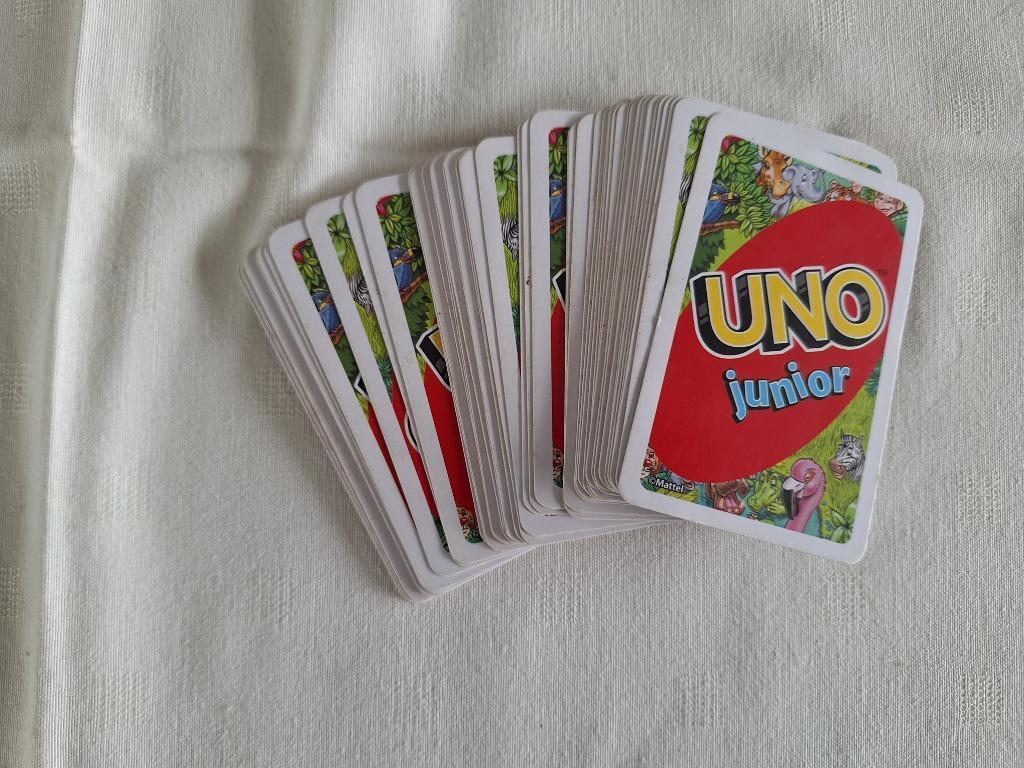 Uno Junior (zonder doos), Hobby en Vrije tijd, Vijf spelers of meer, Ophalen, Zo goed als nieuw, Mattel