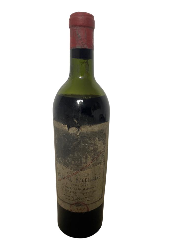 Chateau Magdeleine , 1er GCC Saint Emilion 1947, Enlèvement ou Envoi, Pleine, France, Vin rouge