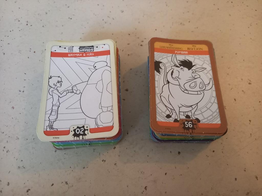 Kaartjes actie Carrefour: colour magic, Verzamelen, Overige supermarkten, Ophalen
