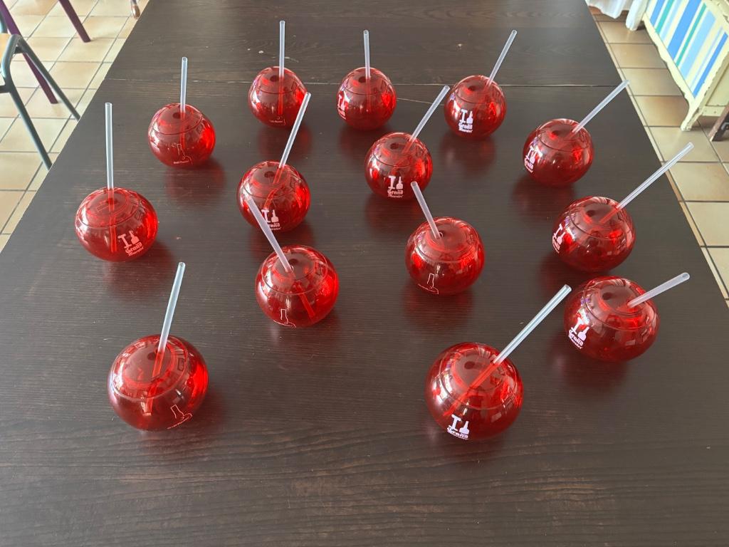 Boules à cocktail Grand Marnier, Verre ou Verres, Enlèvement, Utilisé, Autres matériaux
