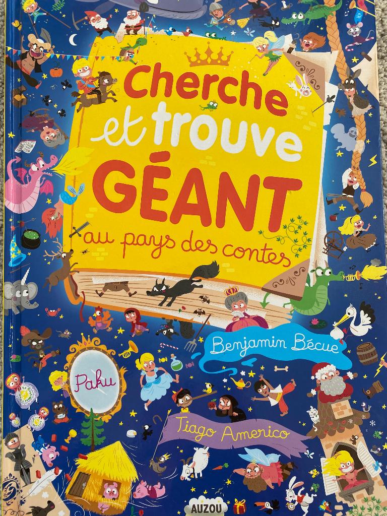 Livre Cherche et trouve géant, Ophalen, Zo goed als nieuw