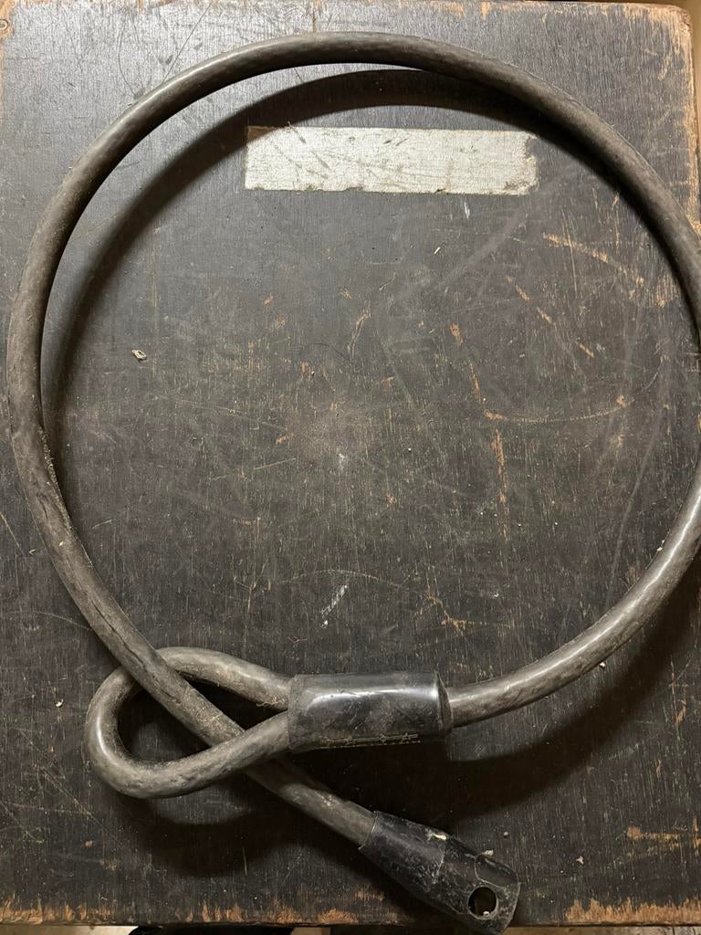 Kryptonite staalkabel, Ophalen, Zo goed als nieuw