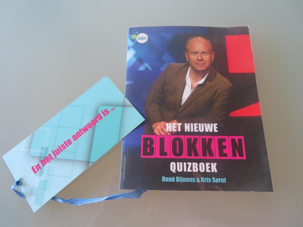 Het nieuwe blokken Quizboek – René Bijnens & Kris Soret, Boeken, Zo goed als nieuw, Media, René Bijnens, Ophalen of Verzenden