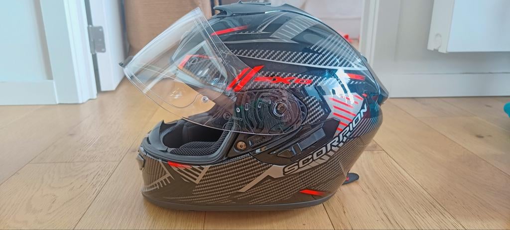 Scorpion Exo 1400 Evo-Air motorhelm - zwart, Motoren, Ophalen, Nieuw zonder kaartje, M, Overige merken