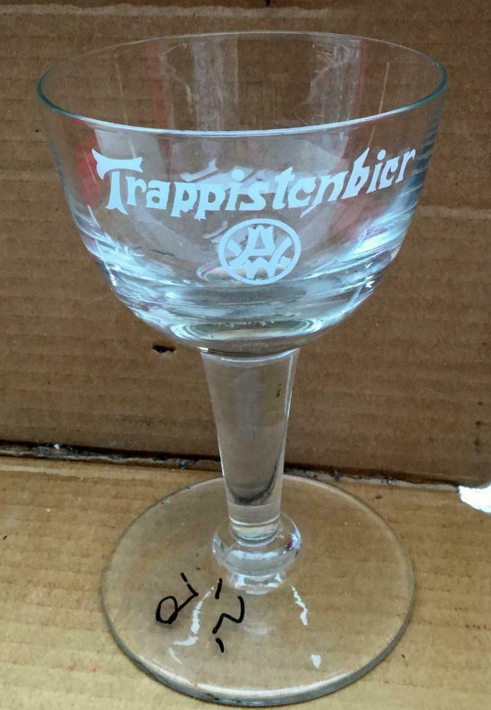 bier brouwerij glas Westmalle witte tekst, Collections, Enlèvement ou Envoi, Comme neuf