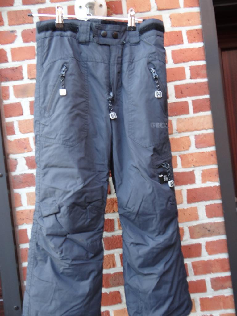 Skibroek kleur: GRIJS Maat: XS  Merk: GECKO, Overige merken, Gebruikt, Ophalen of Verzenden, Kleding