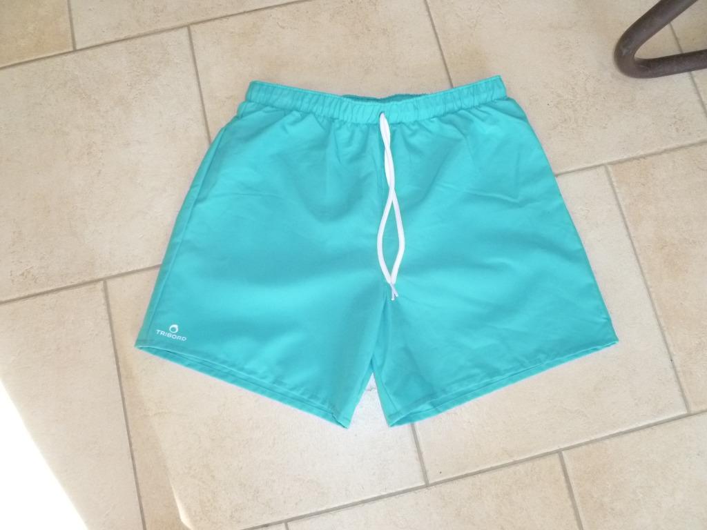 turkooisblauwe korte broek maat S, Kleding | Heren, Ophalen of Verzenden, Nieuw, Maat 46 (S) of kleiner, Blauw