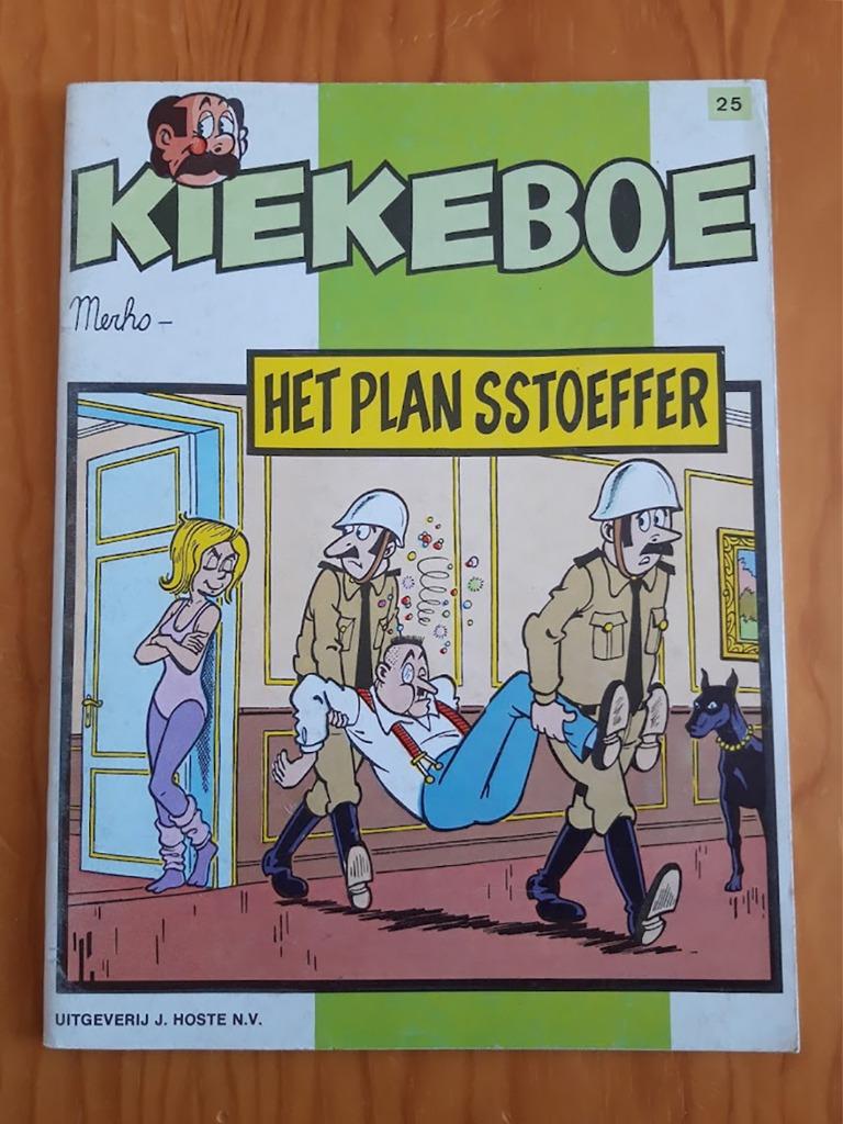 Merho 1984 Kiekeboe 25 Het Plan SStoeffer - Uitg. J. Hoste, Boeken, Verzenden, Eén stripboek, Merho, Nieuw