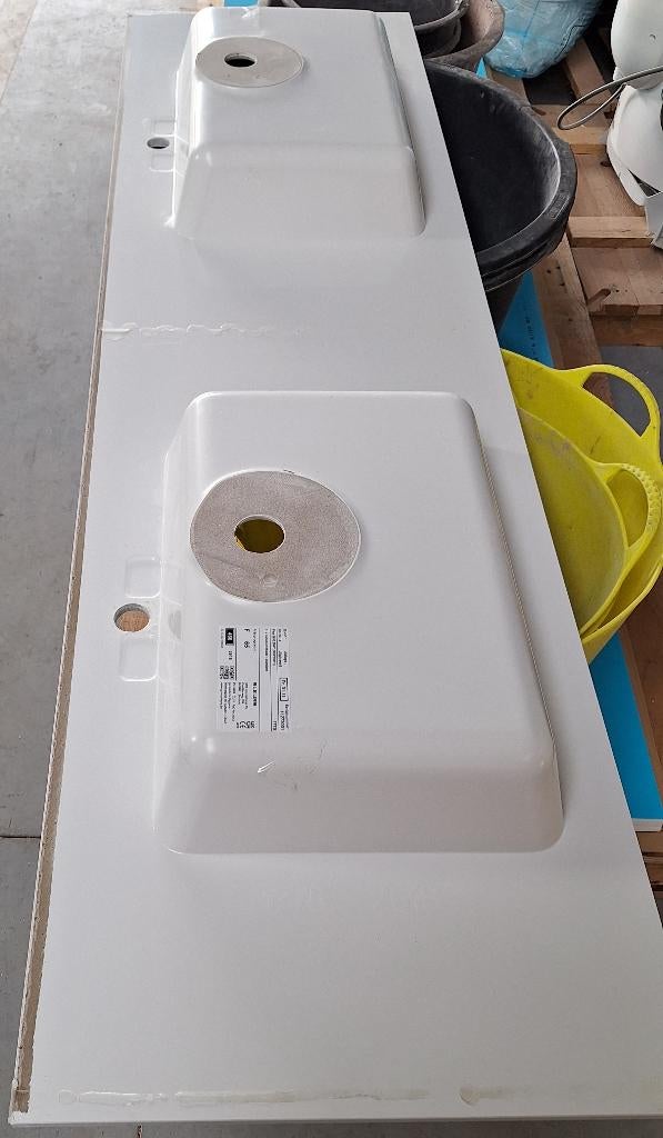 Wastafelblad, Ophalen, 50 tot 100 cm, Zo goed als nieuw, Minder dan 25 cm
