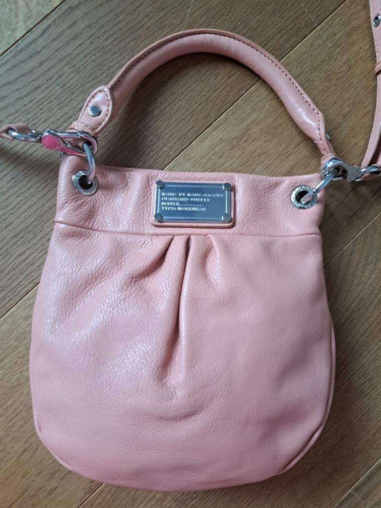 Lichtroze handtas van Marc Jacobs, Ophalen of Verzenden, Zo goed als nieuw, Roze, Handtas
