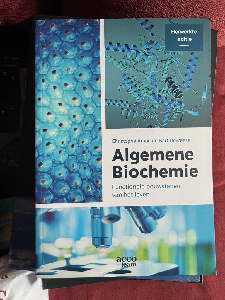 Algemene biochemie, Ophalen of Verzenden, Nieuw, Hoger Onderwijs