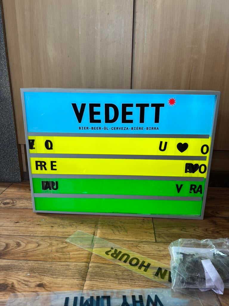 Vedett lichtbak topitem moortgat duvel, Ophalen