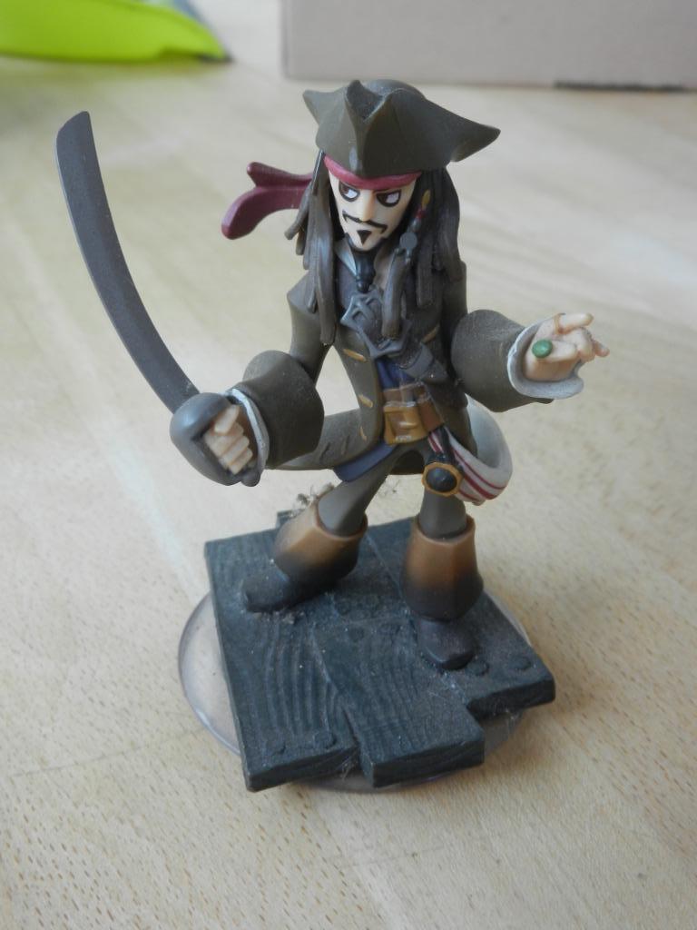 Disney Infinity 1.0   Jack Sparrow, Verzenden, Overige figuren, Zo goed als nieuw, Beeldje of Figuurtje