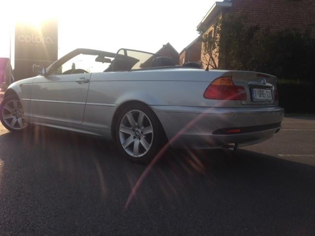 BMW 318 LPI Hardtop *garantie mogelijk* LEZ OK*, Auto's, 4 zetels, Achterwielaandrijving, Zwart, Cabriolet