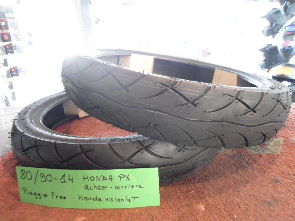 Honda px : achter band : 80/90 - 14 nu voor € 36, Fietsen en Brommers, Ophalen, Nieuw, Overige typen, Honda px