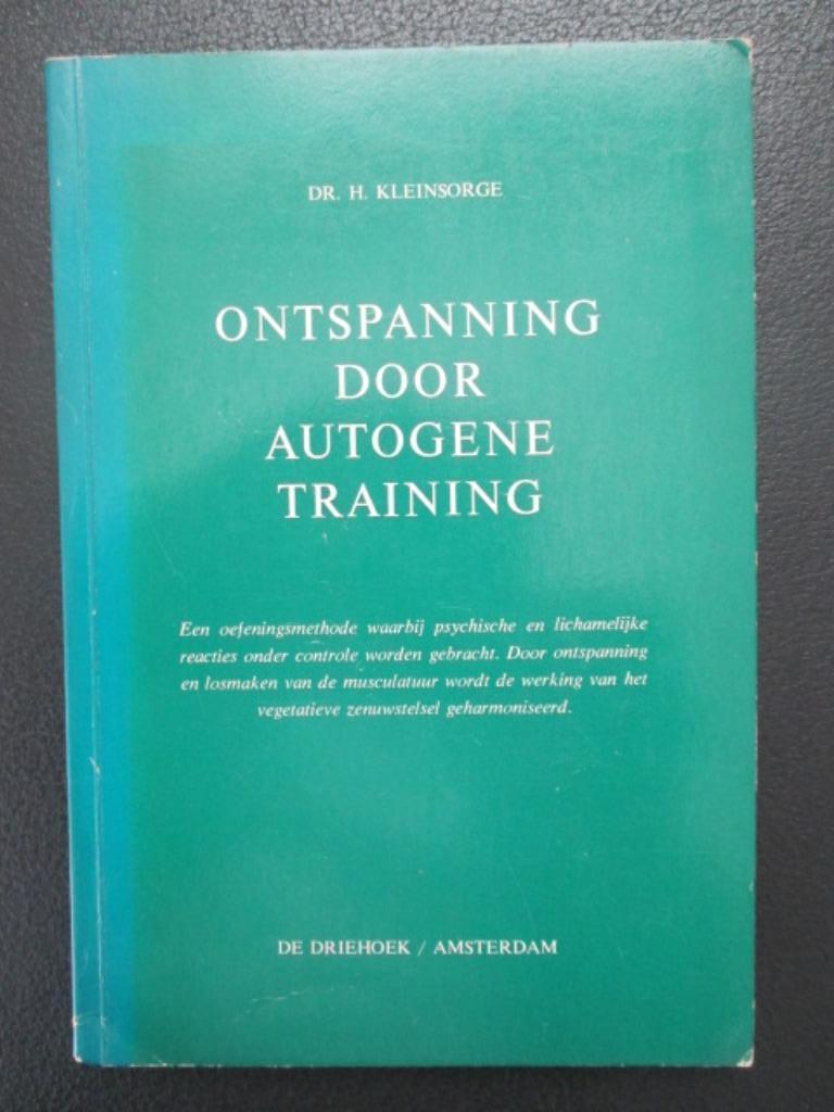 Ontspanning door autogene training, Livres, Ésotérisme & Spiritualité, Enlèvement ou Envoi, Méditation ou Yoga, Comme neuf, Manuel d'instruction