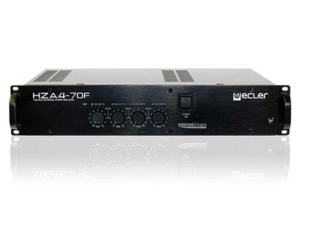 Ecler NZA 4-70 + télécommande et télécommande IR, Autres marques, Enlèvement ou Envoi, 60 à 120 watts, Comme neuf