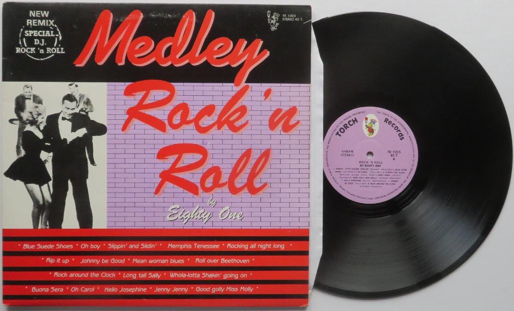 Eighty One - Rock & Roll. Maxi, Ophalen of Verzenden, Gebruikt, 12 inch