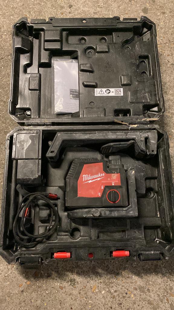 Laser Milwaukee vert, Bricolage & Construction, Outillage | Autres Machines, Enlèvement, Comme neuf