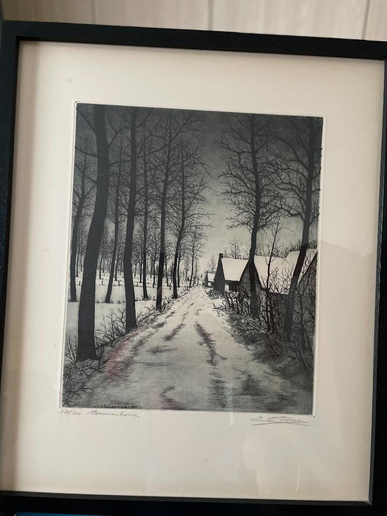 Schilderijen en etsen, Antiek en Kunst, Ophalen