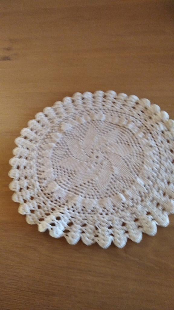Gehaakt doekje 33 cm diameter, Ophalen of Verzenden
