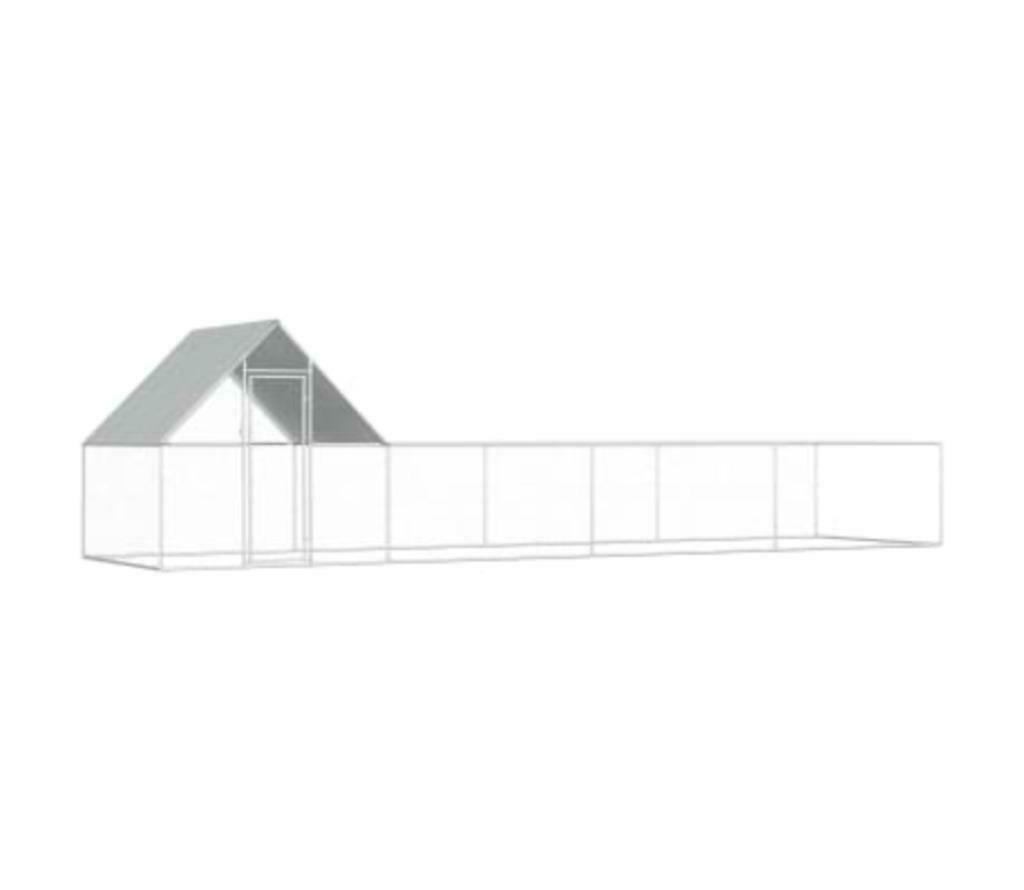 Poulailler enclos parc 16m² enclos poule chatiere voliere XL, Envoi, Neuf