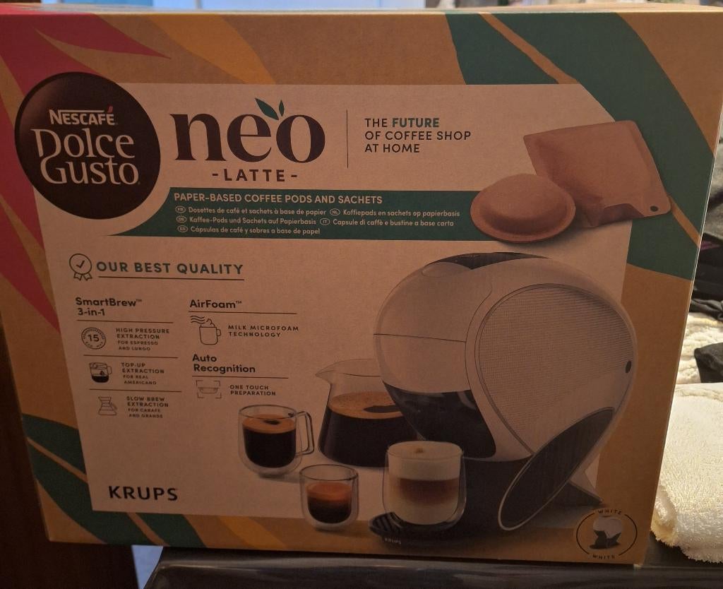 Machine café Dolce Gusto NEO, Electroménager, Enlèvement, Neuf, Dosettes et capsules de café