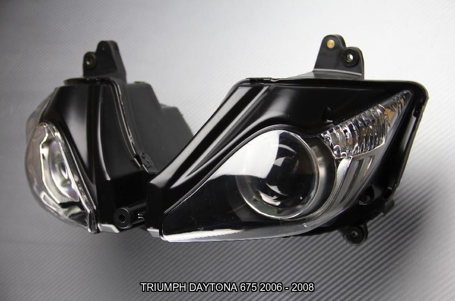 Phare / Optique AVDB avant TRIUMPH DAYTONA 675 2006 - 2008, Enlèvement ou Envoi, Neuf