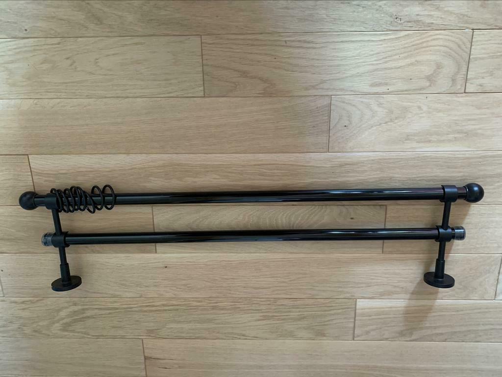 Barre rideaux double, Maison & Meubles, Comme neuf