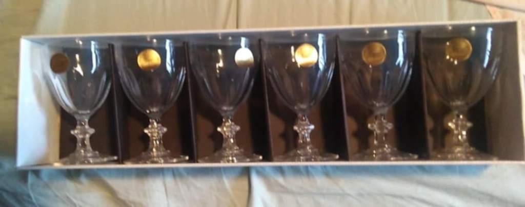 set van 6 glazen Cristal d'Arques NIEUW model RAMBOUILLET, Ophalen of Verzenden, Nieuw