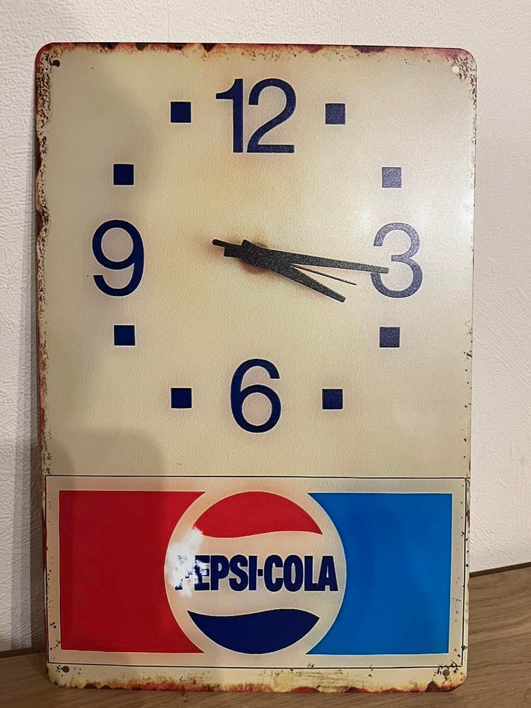 Plaque métallique Pepsi, Enlèvement ou Envoi, Comme neuf