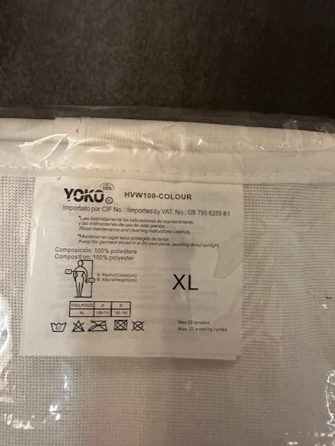 30 Nieuwe fluohesjes XL, Ophalen