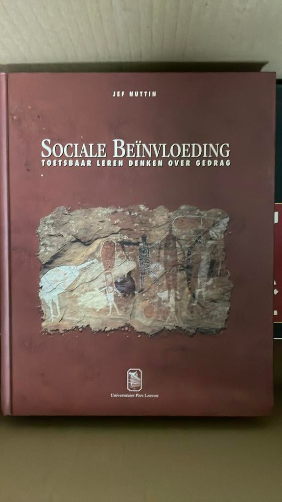 J. Nuttin - Influence sociale, Livres, Enlèvement, Comme neuf, J. Nuttin
