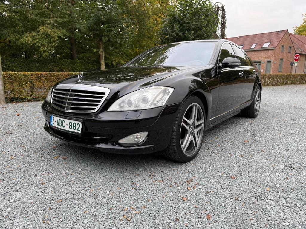 MERCEDES-BENZ S500 /FULL OPTION/V8/387CH/PANO/NAV/ALU 20'AMG, Autos, Cuir, Achat, Entreprise, Automatique
