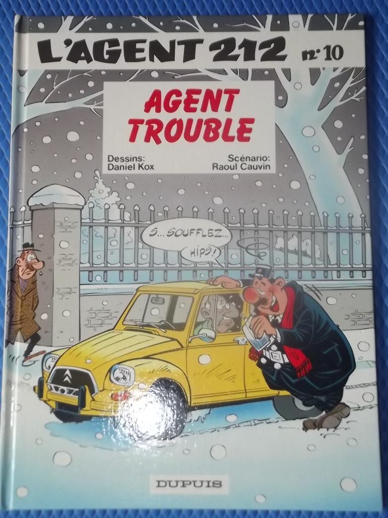 Agent 212 - 10. Agent trouble / EO, Enlèvement ou Envoi, Une BD, Utilisé, Kox & Cauvin
