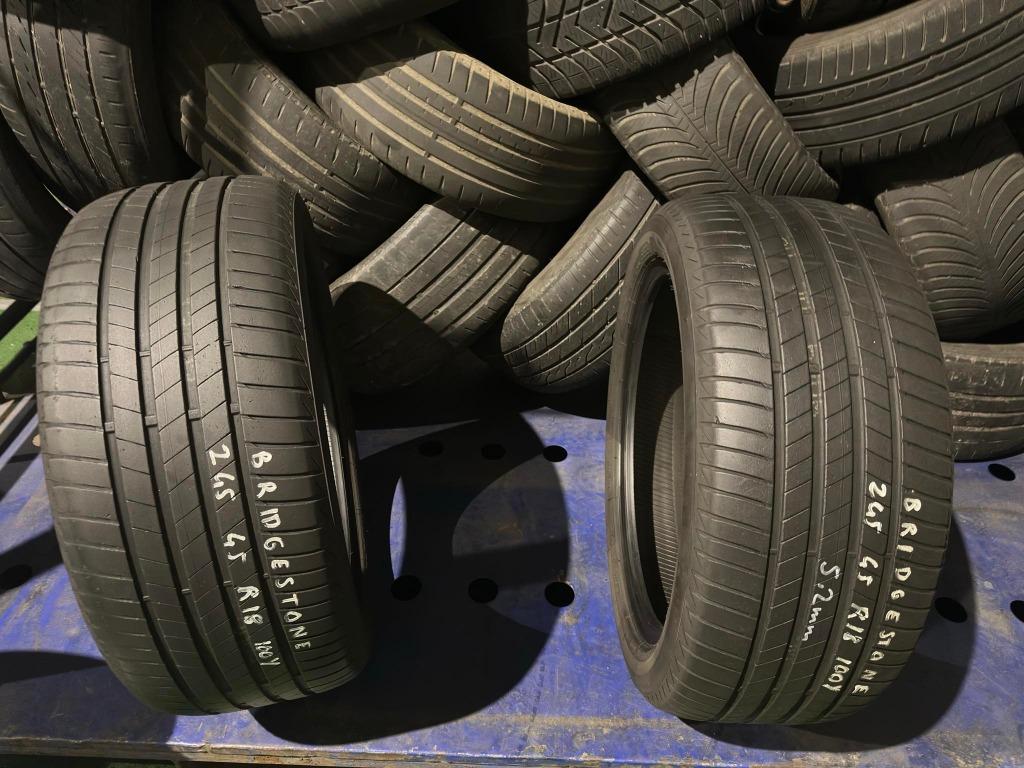 245 45 R18 100Y 5mm BRIDGESTONE OCCASIE STUK PRIJS : 40€, Ophalen, Gebruikt, BMW