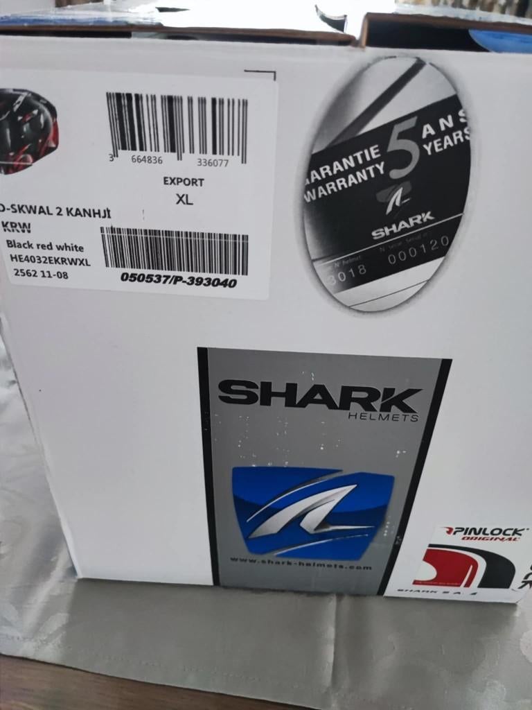 Casque Shark, Enlèvement, XL, Shark