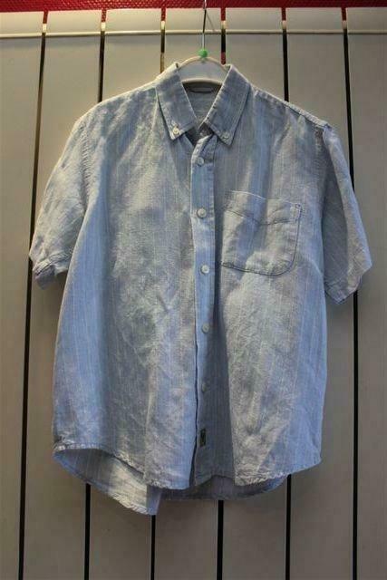 Chemise Buissonnière MC bleu ciel (8 ans), Enlèvement ou Envoi, Utilisé, Garçon, Chemise ou À manches longues
