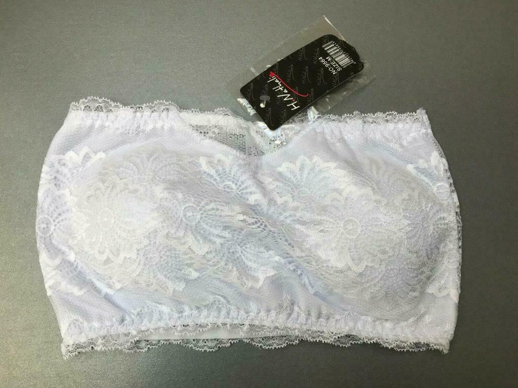 Bandeau blanc en dentelle H. Nathalie lingerie - Taille M, H. Nathalie lingerie, Enlèvement ou Envoi, Blanc, Soutien-gorge