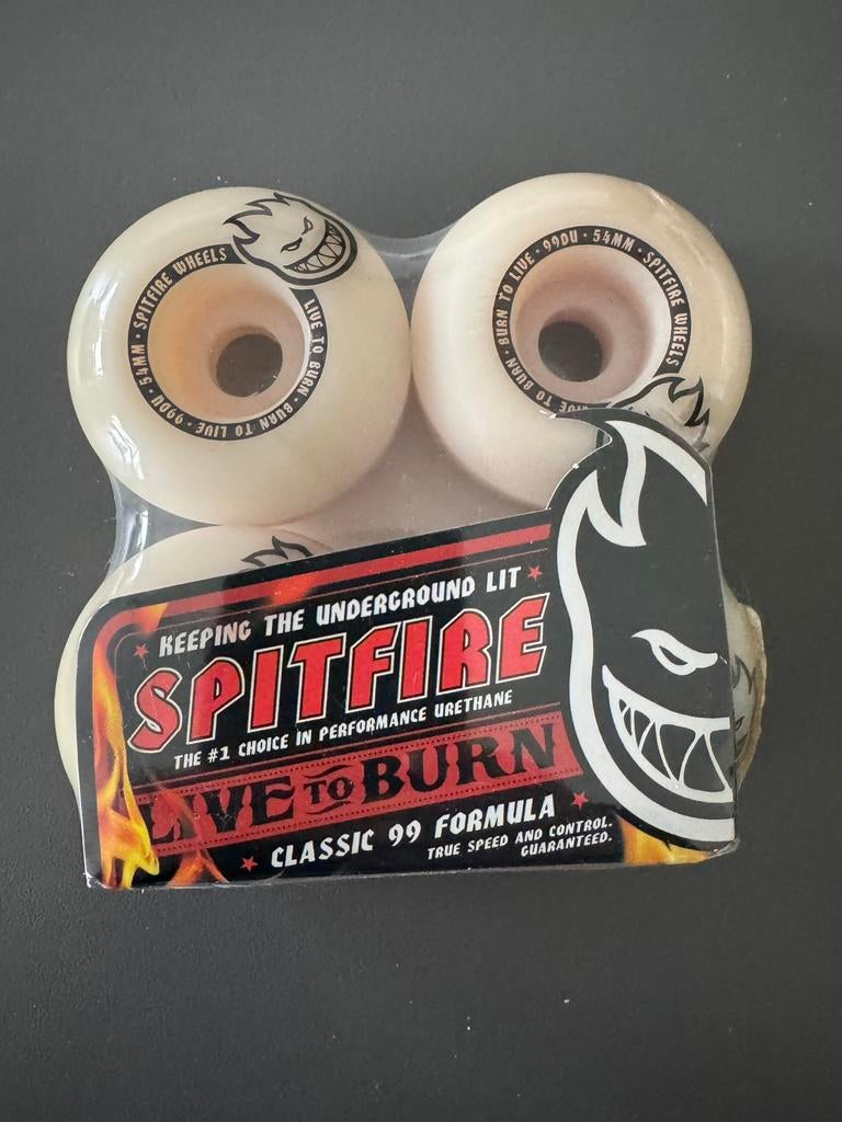 Roues Spitfire Classic 99D 54mm, Ophalen of Verzenden, Nieuw, Skateboard