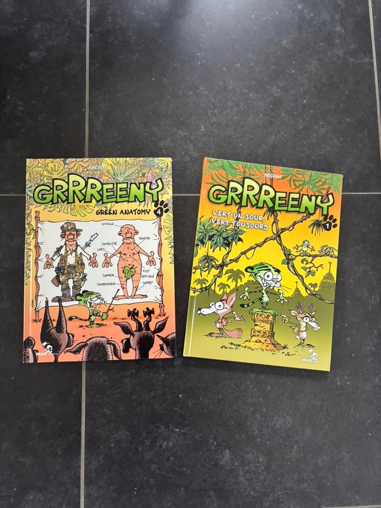 Deux bd greeny, Ophalen of Verzenden, Zo goed als nieuw