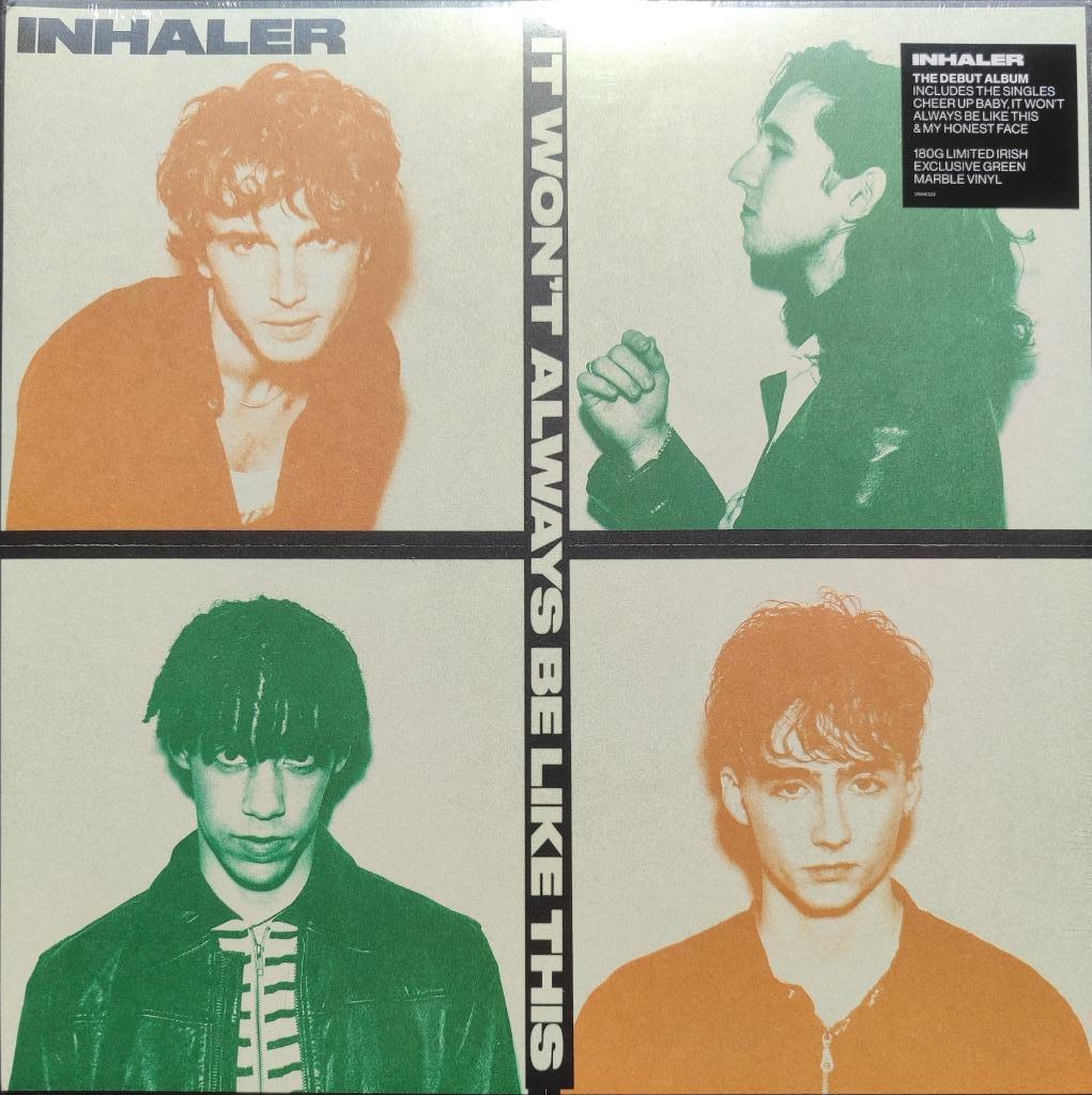 Inhaler It Won't Green Marble LP Irish, scellé, Enlèvement, Neuf, dans son emballage