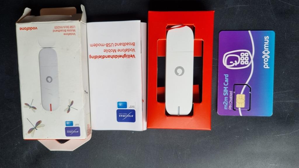 Vodaphone mobiele breedband USB-stick K4203, Verzenden, Nieuw