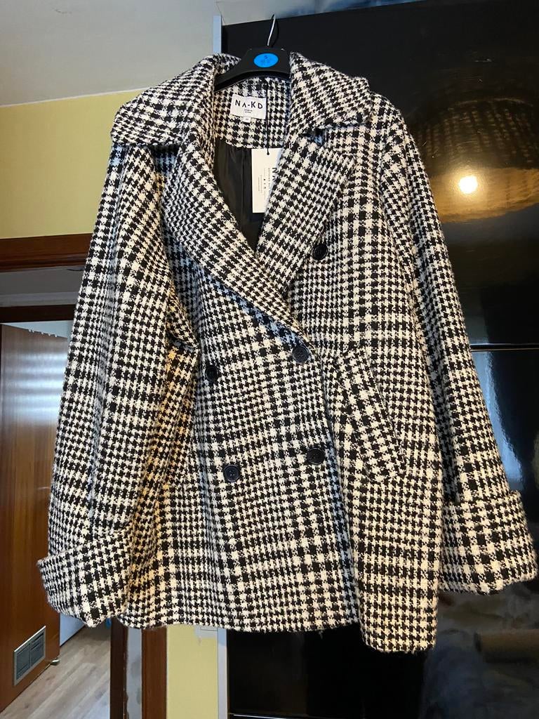 Winter jas, Kleding | Dames, Maat 38/40 (M), Wit, Nieuw, Ophalen of Verzenden