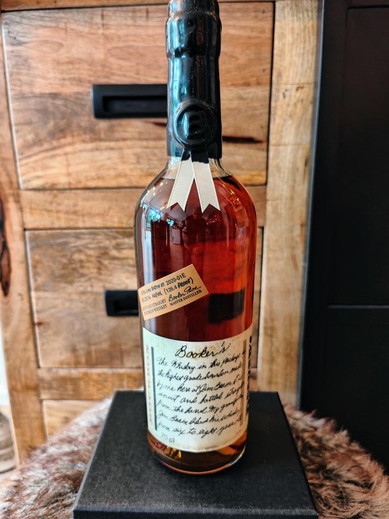 Booker's Bourbon 6 jaar oud - Batchnr. 2020-01E  70cl 63,20%, Overige gebieden, Overige typen, Nieuw, Ophalen of Verzenden