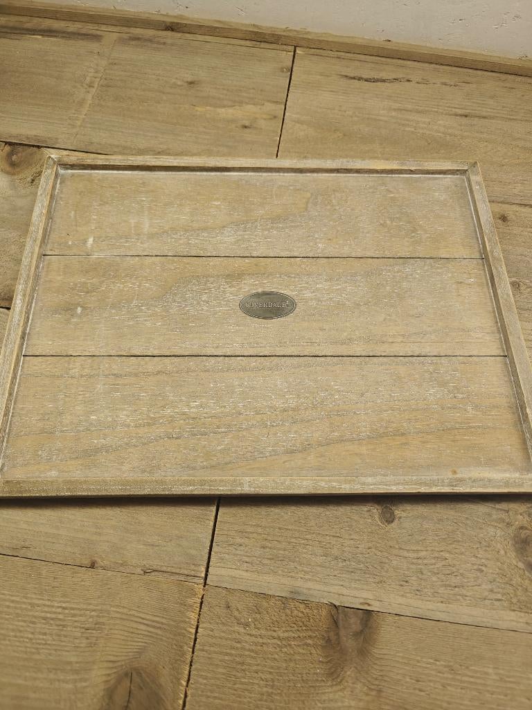 Decoratieblad Riverdale, Ophalen, Zo goed als nieuw, Rechthoekig, Hout