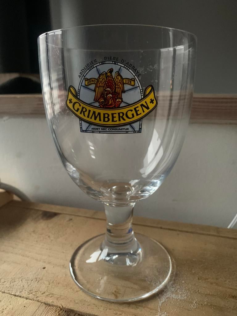 Grimbergen, Verzamelen, Biermerken, Zo goed als nieuw, Glas of Glazen, Overige merken