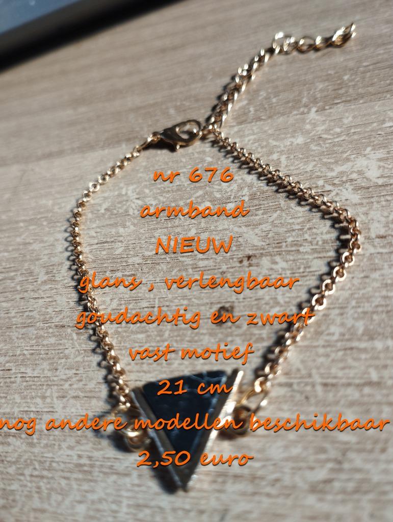 676. Bijou : bracelet, NOUVEAU, @DERNIÈRE PIÈCE@ vers libres, Envoi, Neuf, Noir, Autres matériaux