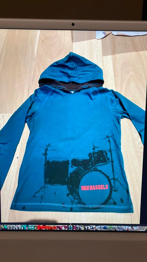 Hoodie Van Hassels maat 140, Van Hassels, Jongen of Meisje, Ophalen of Verzenden, Zo goed als nieuw