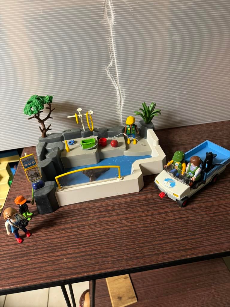Playmobil Zeehondenverblijf met auto, Kinderen en Baby's, Speelgoed | Playmobil, Ophalen of Verzenden, Gebruikt